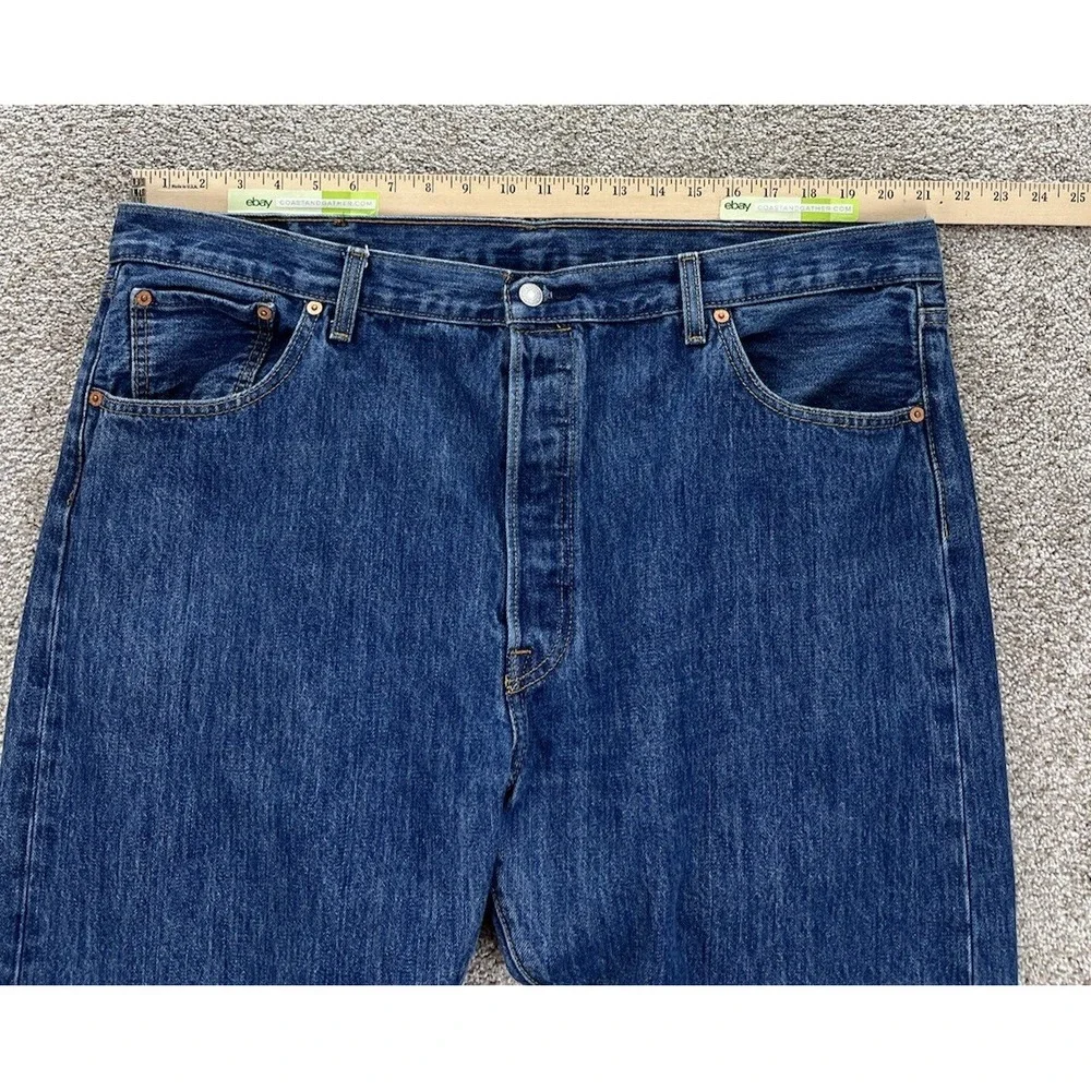 Levis 501 XX Jeans Mens‎ 42x30 Blue Original Stonewash 100% Cotton Made in Egypt